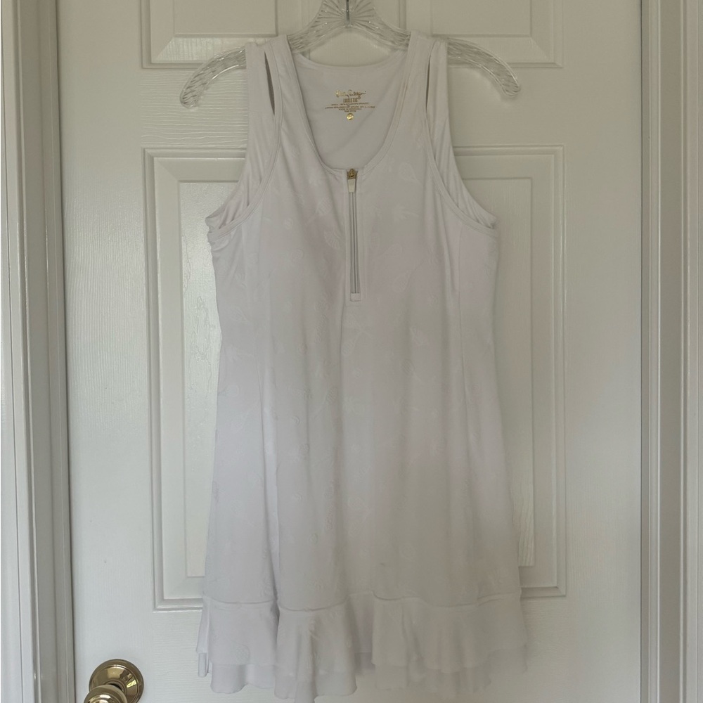 White Lilly Pulitzer Tennis Dress